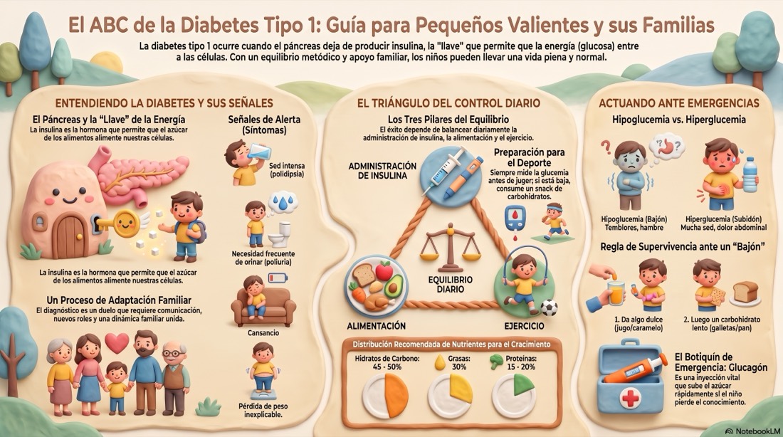 ABC de la diabetes infantil tipo 1