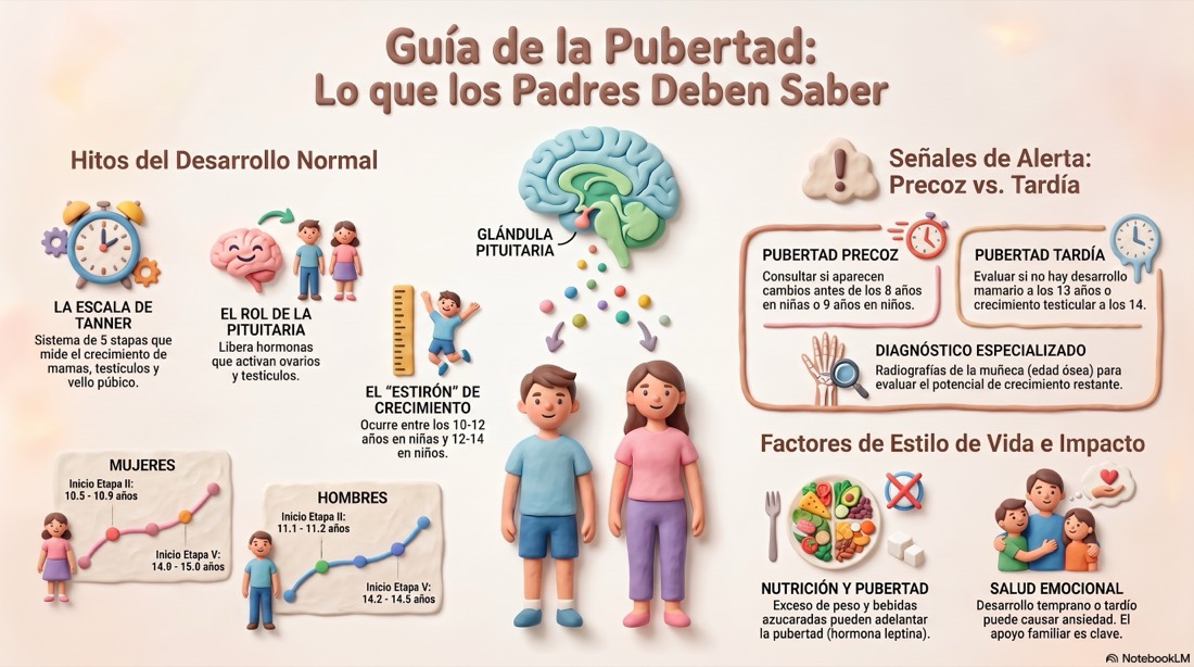 Guía de pubertad para padres